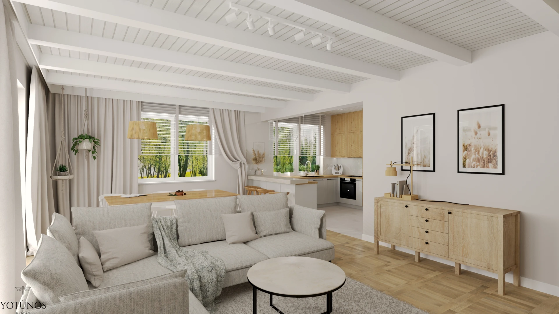 Biała z duszą – dom dla rodziny 2+2