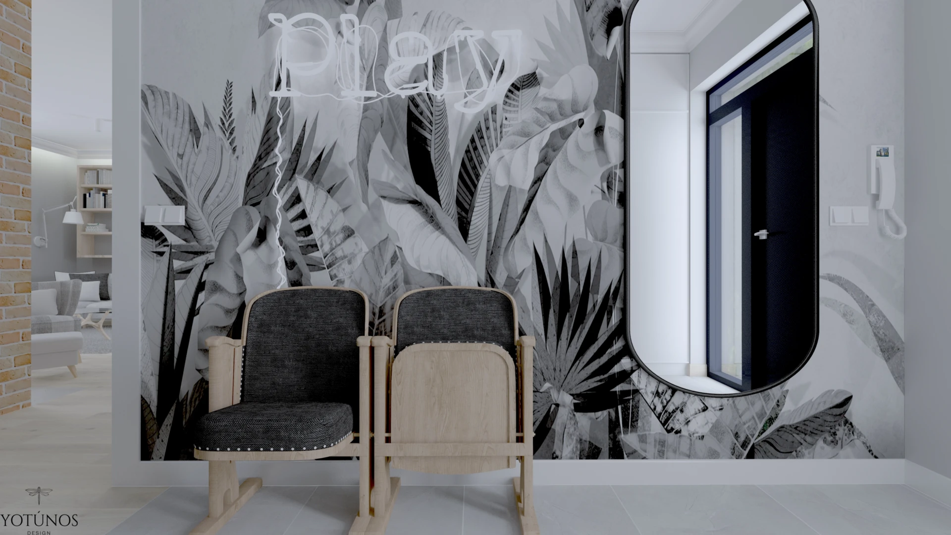 Nordycki z nutą buntu – dom dla rodziny 2+1